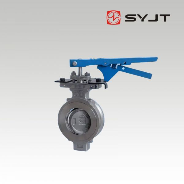 SY-DBA8150-M手动对夹式双偏心蝶阀